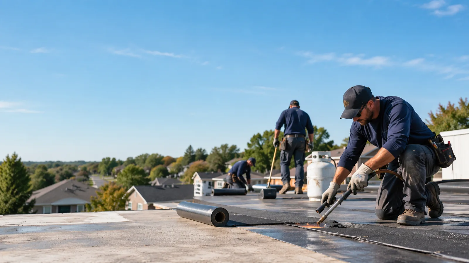 Flat Roof Leak Repair providers in Troy, IN
